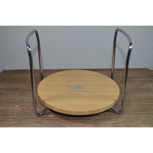 IKEA Variera Plate Holder Dish Organiser Bamboo Drawer Shelf 21-31cm Organizer - Picture 10 of 10